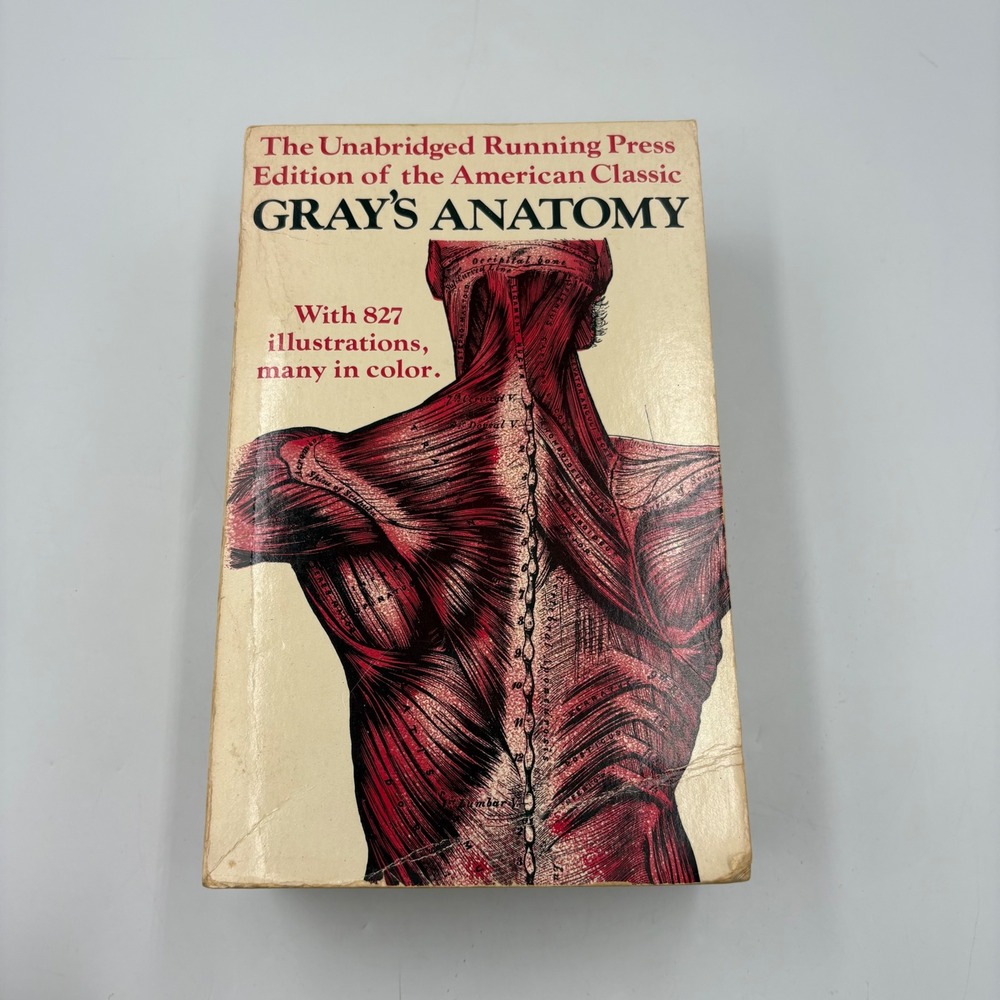 Running Press Grays Anatomy Book Fair 1974 Unabridged Edition
